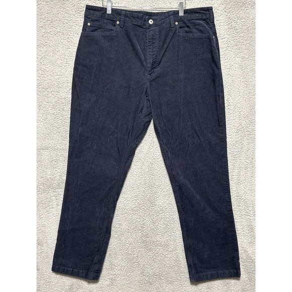 Duluth Pack Other - Duluth Pants Mens 40x32 Blue Corduroy DuluthFlex Standard Fit 5 Pocket Stretch